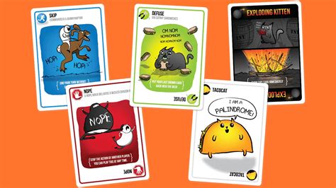 Exploding Kittens: A Card Game that Blends Explosions and Adorable Felines!