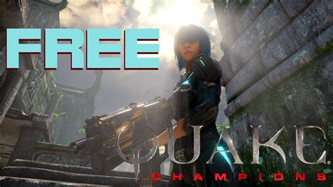 Quake Champions!  A Fast-Paced Arena Shooter with Unrelenting Action and Deep Customization Options